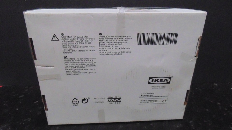 Duktig 12 Pc Ceramic Kitchen Kids Play Set Ikea New In Box NOS eBay