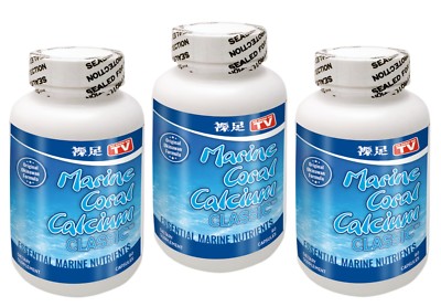 3x90 Original Marine Coral Calcium Classic Caps Bob Barefoot Best Plus Magnesium