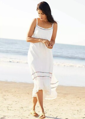 Womens Matilda Jane NWT M Medium Adante Dress White Beach New In Bag | eBay