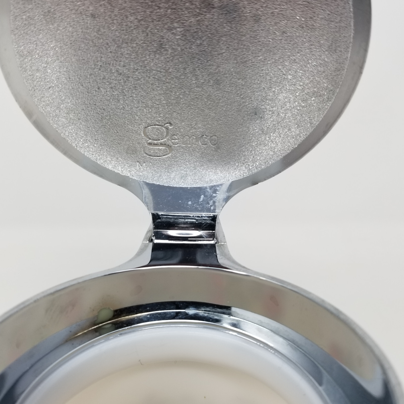 Gemco Corning Ware Spice of Life Corelle MILK GLASS Pitcher Syrup POT A CREME