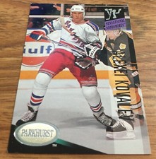 93 94 Parkhurst ALEXEI KOVALEV Sensational Sophomores Hockey card #238 NYR