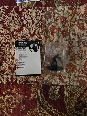 Heroclix Black Widow Movie set Task Force Henchman #004 Gravity Feed fig w/card!