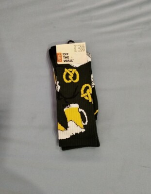 Vans Off The Wall Crew Socks Oktoberfest Beer New Limited Edition Crew Socks