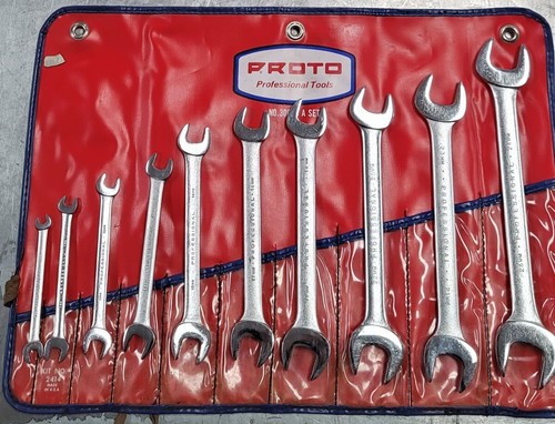 PROTO TOOLS J30000A KIT NO.2414 METRIC OPEN-END WRENCH SET NO.2414 (QTP021165) - Picture 2 of 7