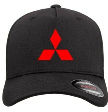 Mitsubishi Motors Car Logo Hat Flexfit Baseba...