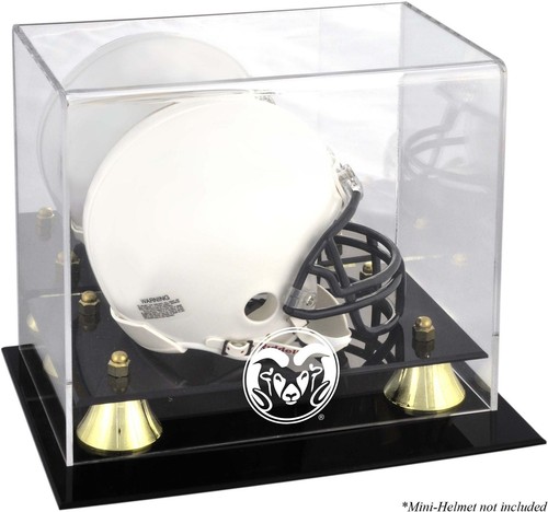 Colorado State Rams Golden Classic Mini Helmet Display Case - Fanatics - Picture 1 of 1