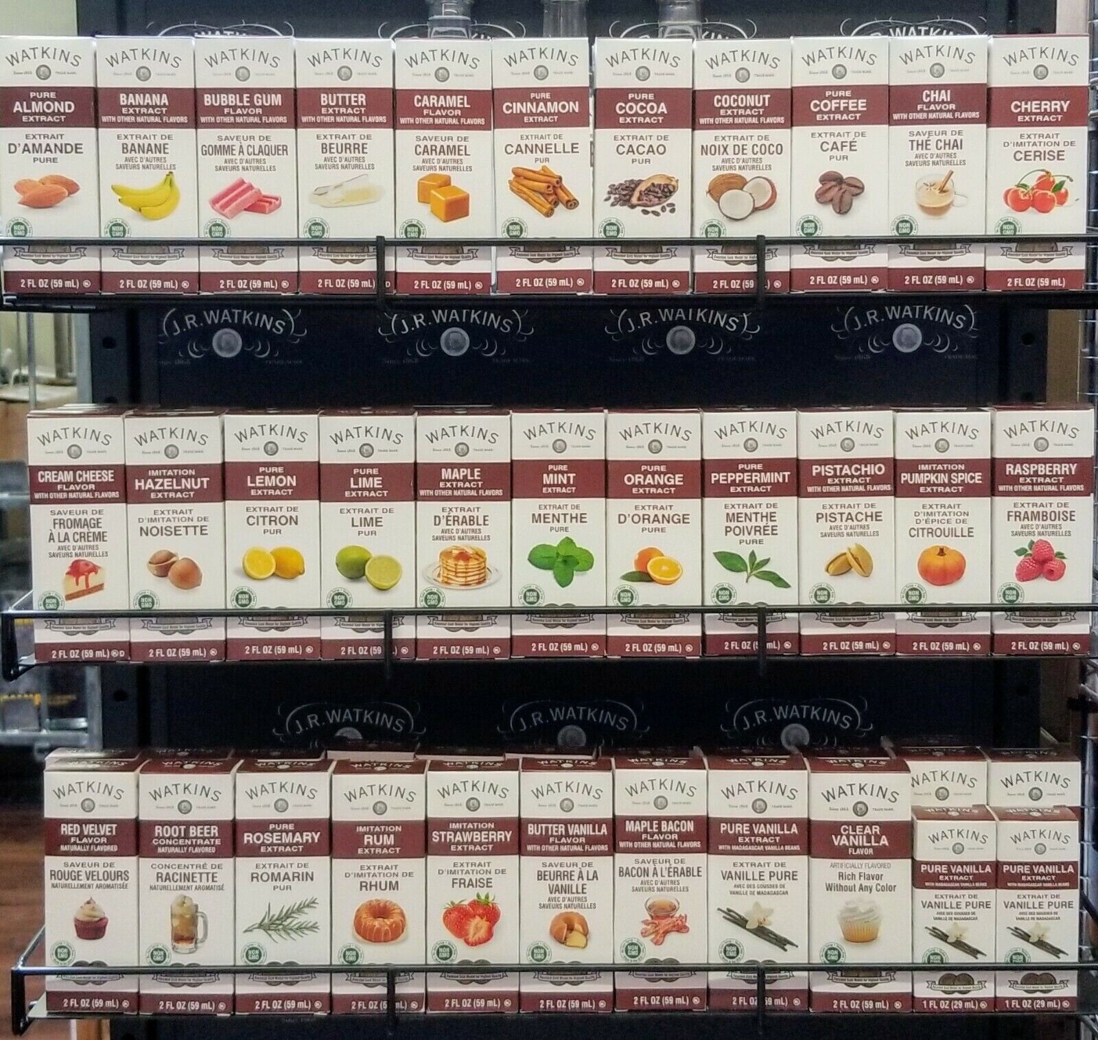 WATKINS EXTRACTS Pure and Imitation Flavorings YOUR CHOICE From Up To