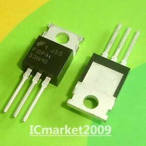 5PCS X FDP3632 TO-220 100V 80A N-channel FET