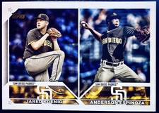 2023 Topps Update Series - Rookie Combos Anderson Espinoza, Jared Koenig #US265