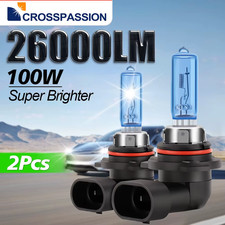 2PCS 26000LM Halogen Lights 100W H1 H4 H7 H9 H11 9005 HB3 9006 HB4 9007 9012 Aut