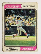 1974 Topps #101 Bobby Valentine (POOR)