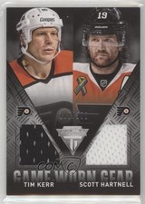 2013 Titanium Game-Worn Gear Combo Materials 180/300 Scott Hartnell Tim Kerr 1m8
