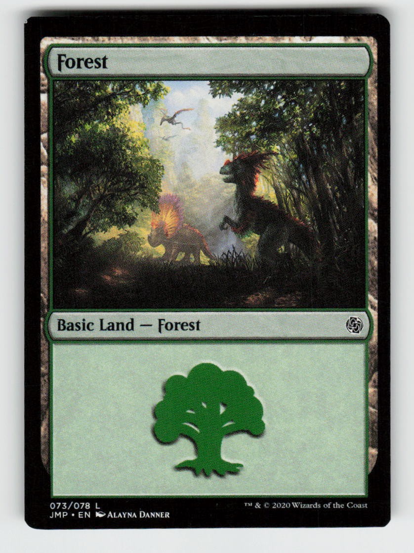 Forest (073) 73 Land Jumpstart Magic: The Gathering Near Mint