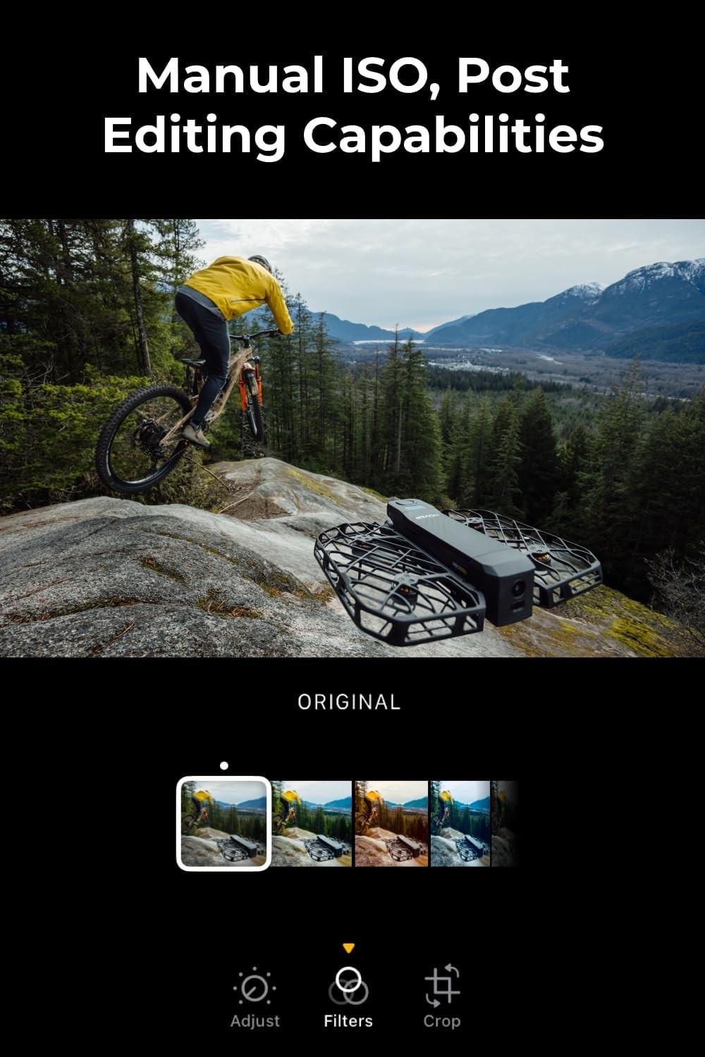 New X1 PRO COMBO 4K Action Flying Camera Drone 42KM/H Follow with OmniTerrain