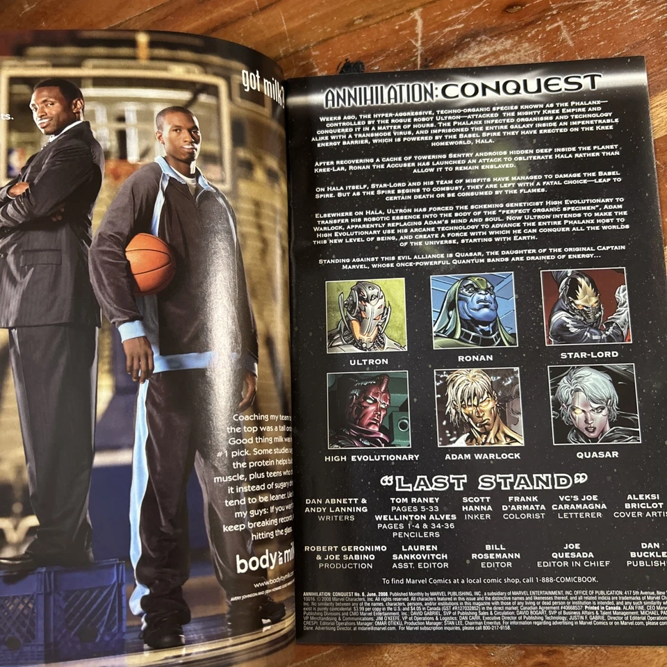 Annihilation Conquest #6 2008 Marvel GotG - Image 3 of 4