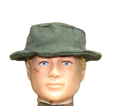 Vaman Repro Tight Fit Action Man 1 6th Scale Green Basic Jungle Cap (No Head)