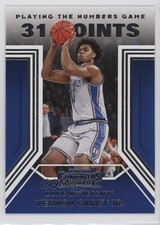 2020 Panini Contenders Draft Picks Playing the Numbers Game Vernon Carey Jr 0vq7