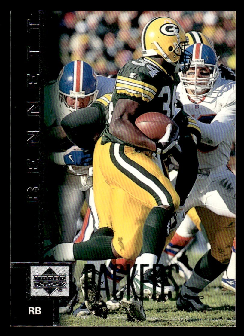 1997 Upper Deck - Edgar Bennett #208 Green Bay Packers