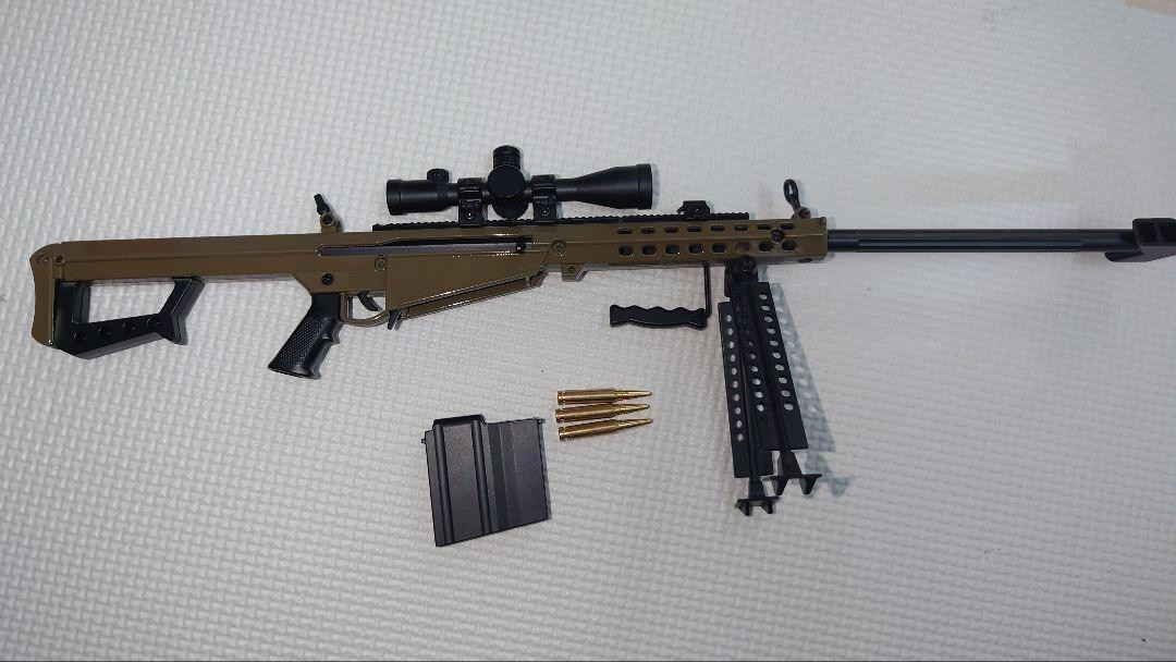 1/3スケール　ミニチュアライフル　BARRETT M82A1　タンカラー Exquisite 1/3 Scale Miniature Rifle Barrett M82A1 Tan Color