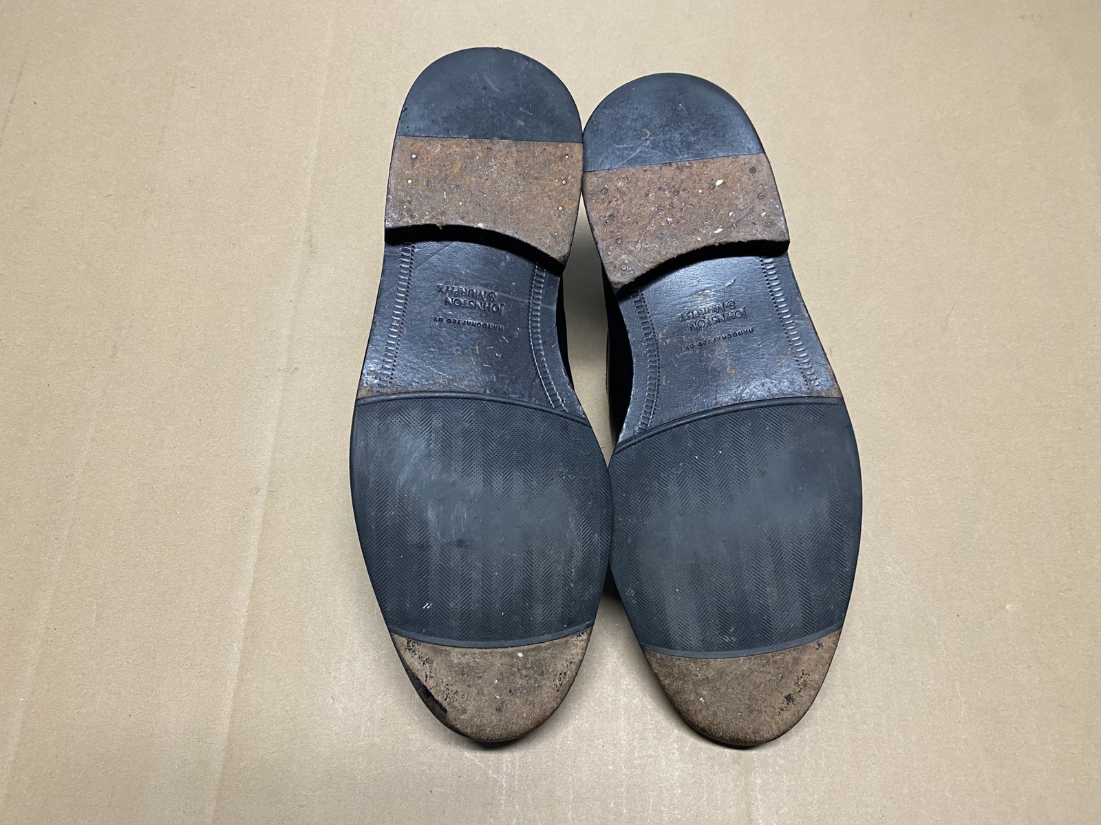 JOHNSTON & MURPHY Handmade Elegant Split toe Blac… - image 11