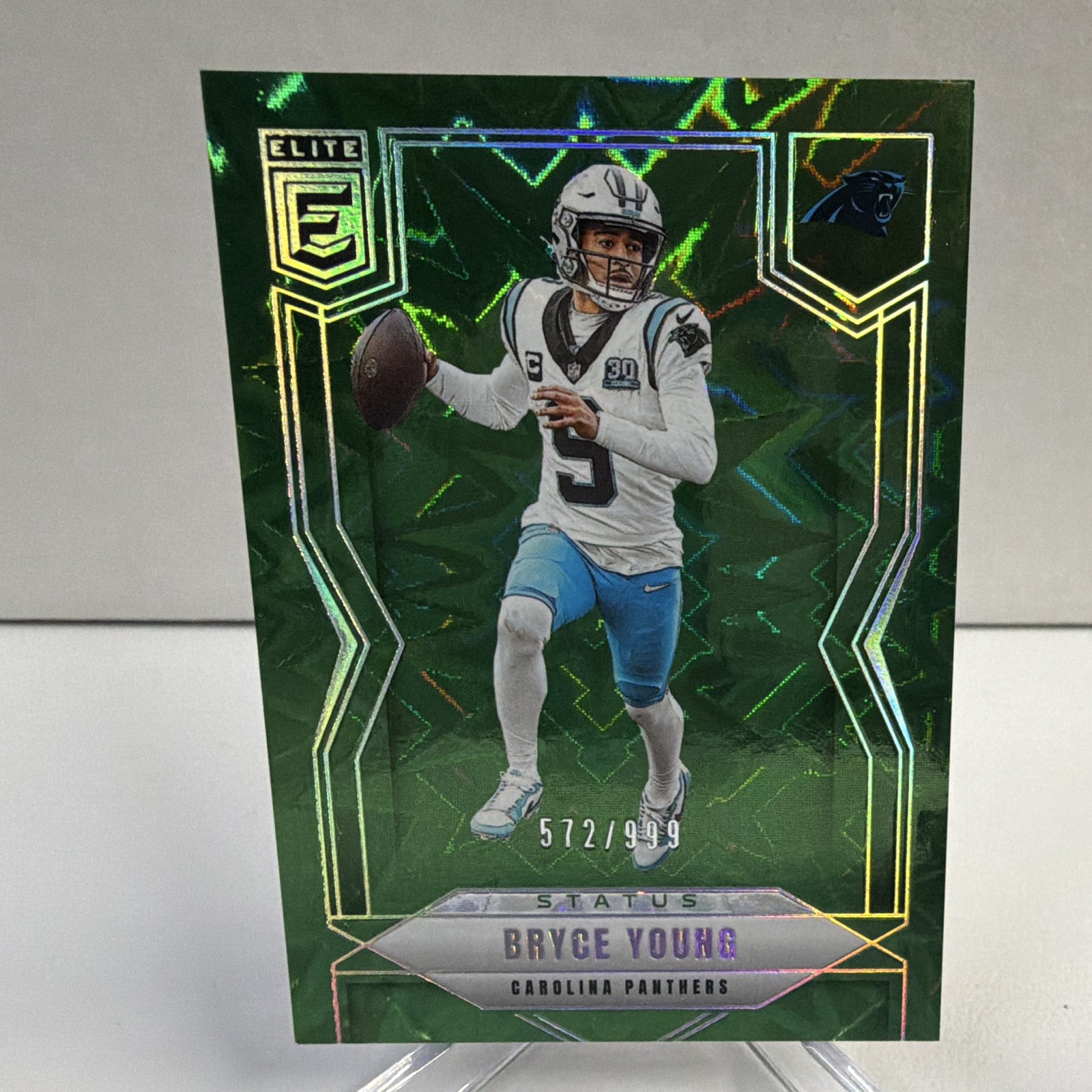 Panini 2025 Donruss Elite Status Bryce Young #34 /999 Carolina Panthers