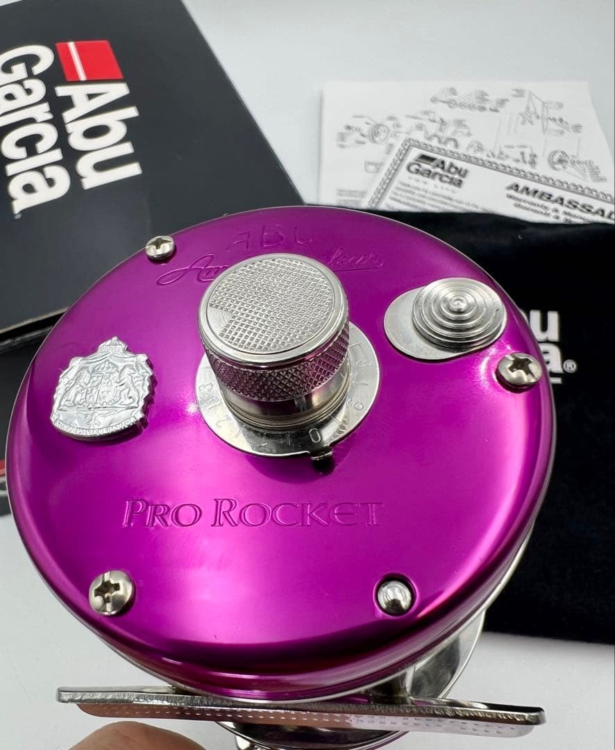 ABU Ambassador Pro Rocket 6500CS Violet | eBay