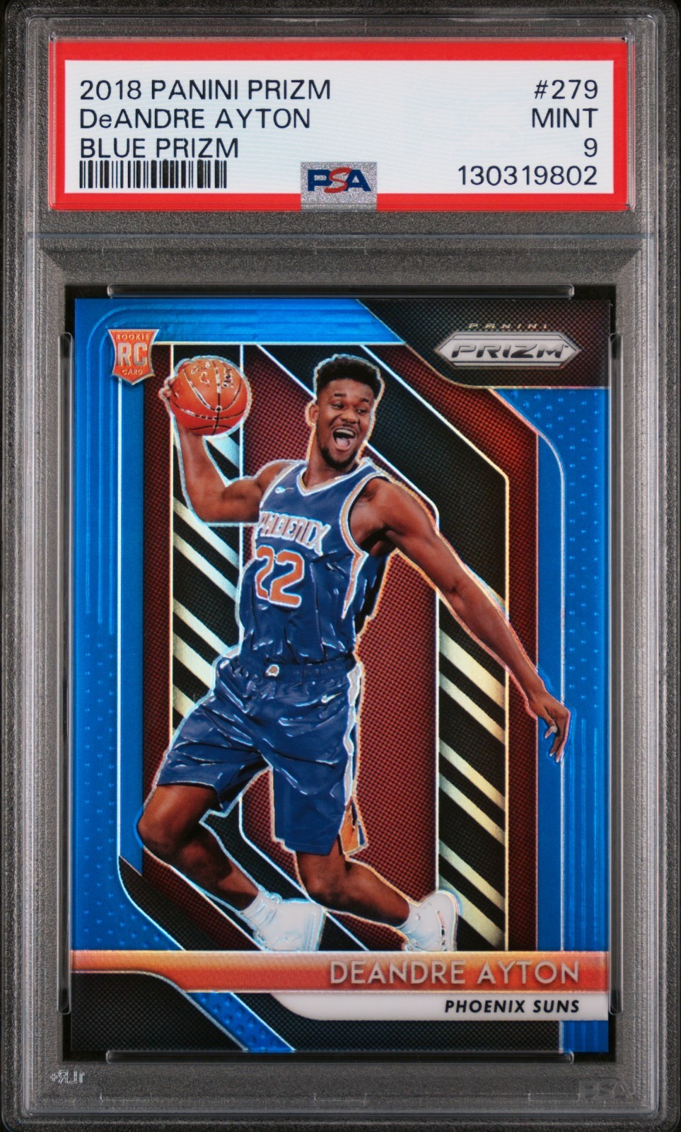 Deandre Ayton 2018 Prizm Blue 94/199 Rookie PSA 9 #279 RC