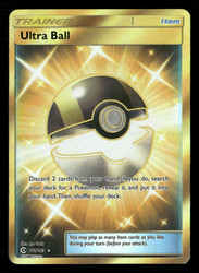 Ultra Ball 161/149 Sun & Moon Base Set Secret Rare