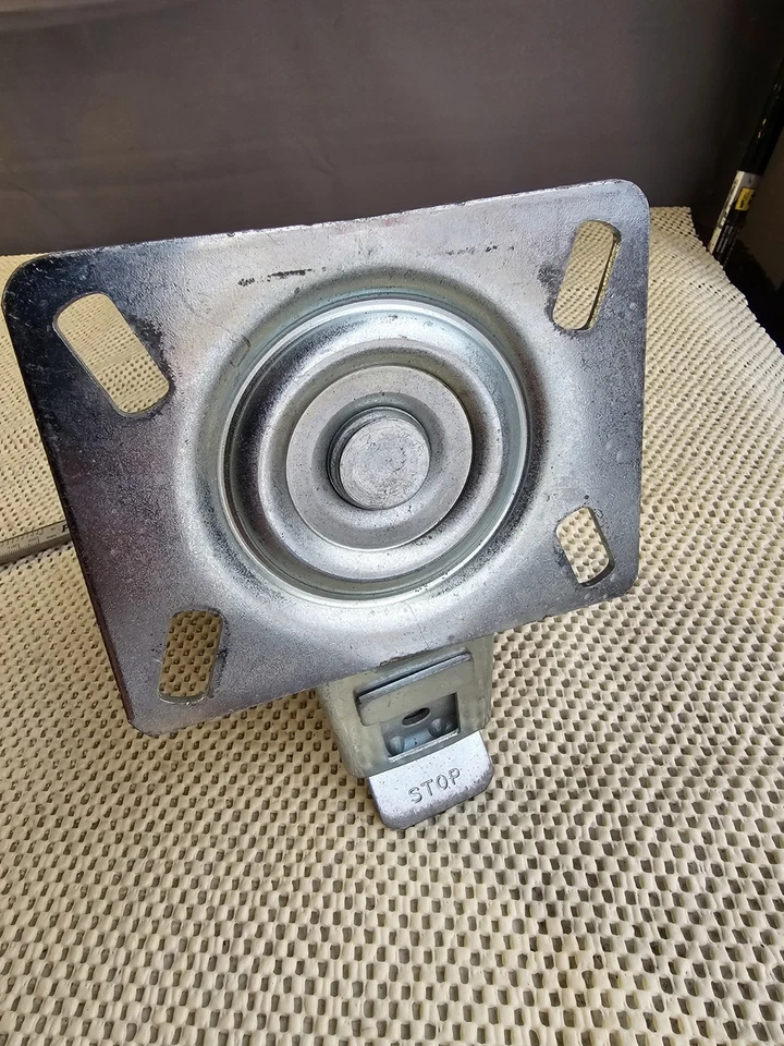 Laufrolle Industrie Universal Rad Dämpfer Anti-Rutsch Dose Drehbar 360 150×40 - Bild 2 von 4