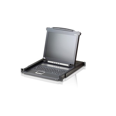 Aten CL1000M Integrated Slideaway KVM Console Module with 17'' LCD Monitor