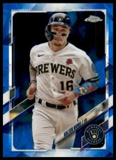 2021 Topps Chrome Update #USC55 Kolten Wong Blue Cracked Ice
