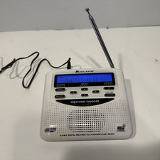 Midland WR-120EZ NOAA Weather Radio SAME Alert Public Alert Tested