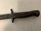 WWI BRITISH SMLE 1907 BAYONET WITH SCABBARD, MANUFACTURING DATE JUNE OF 1915 — photo 1