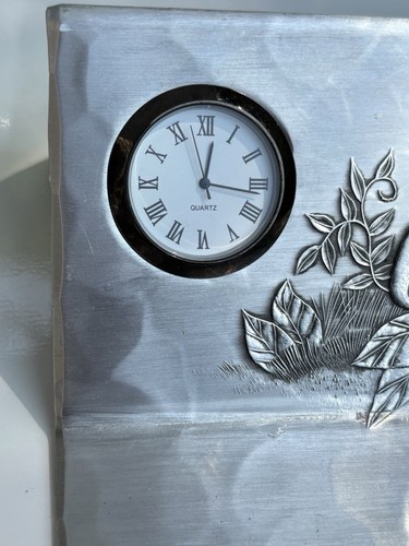 Aluminum Etched Wendell August Forge Eagle Clock Cookbook Stand Sylvan - Picture 18 of 22