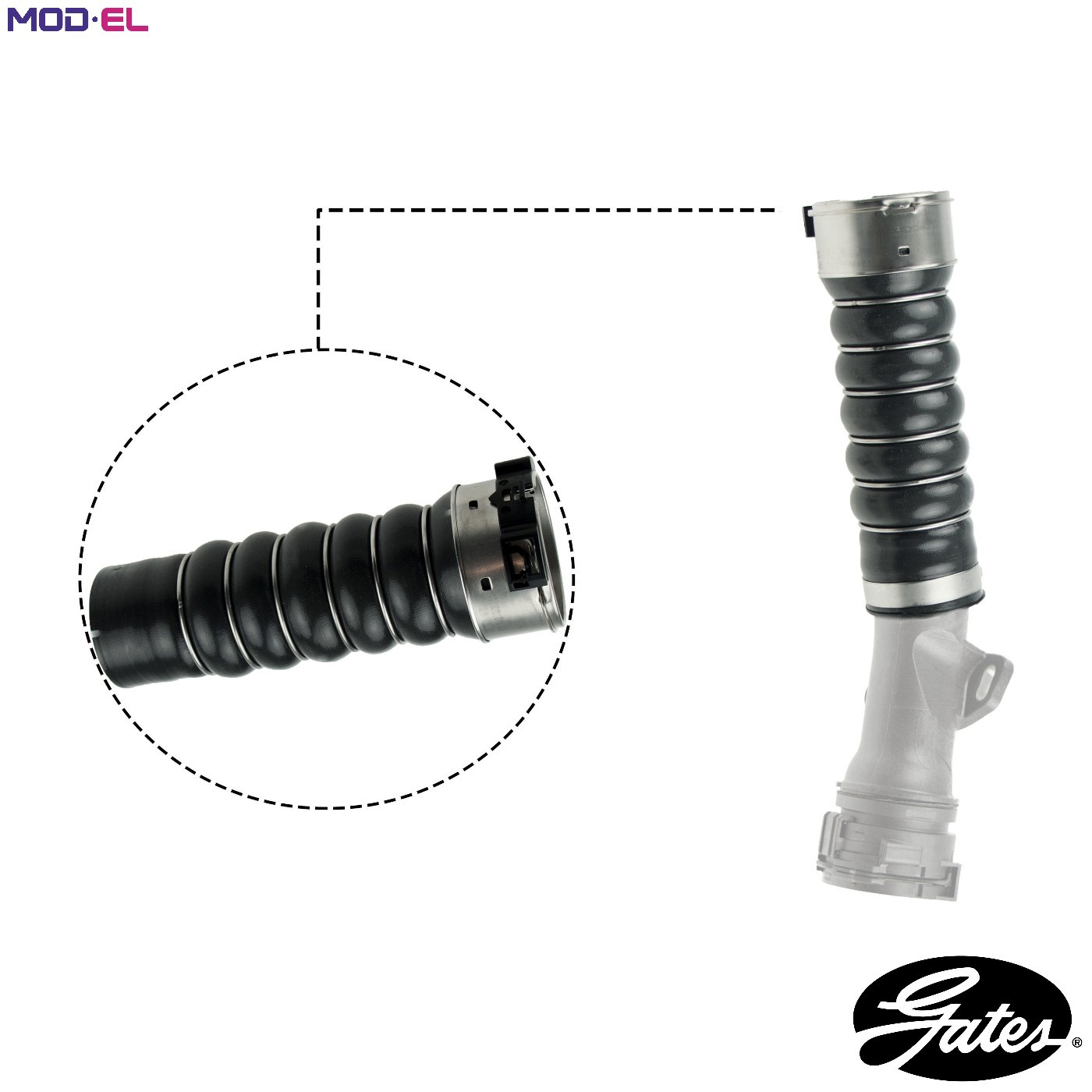 Fits GATES 09-0084 TURBO JOSE 09-0084 - Image 6