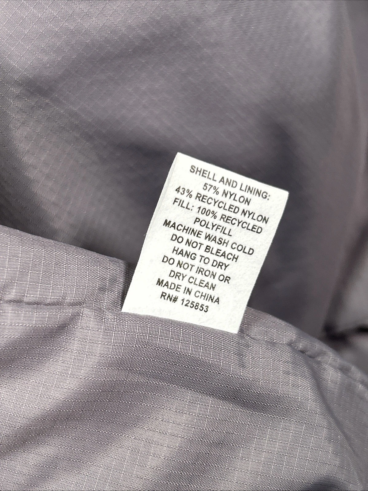 Huckberry Taylor Stitch Gray Utility Nylon Jacket Full Zip Men’s 44 Lightweight - product detail image 12