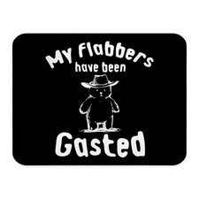Funny Bear Mouse Pad Sarcastic Meme Desk Mat Work Office Gift 9.5x7.9 Inch