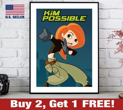 Kim Possible Poster 18'' x 24'' Print TV Cartoon Wall Art