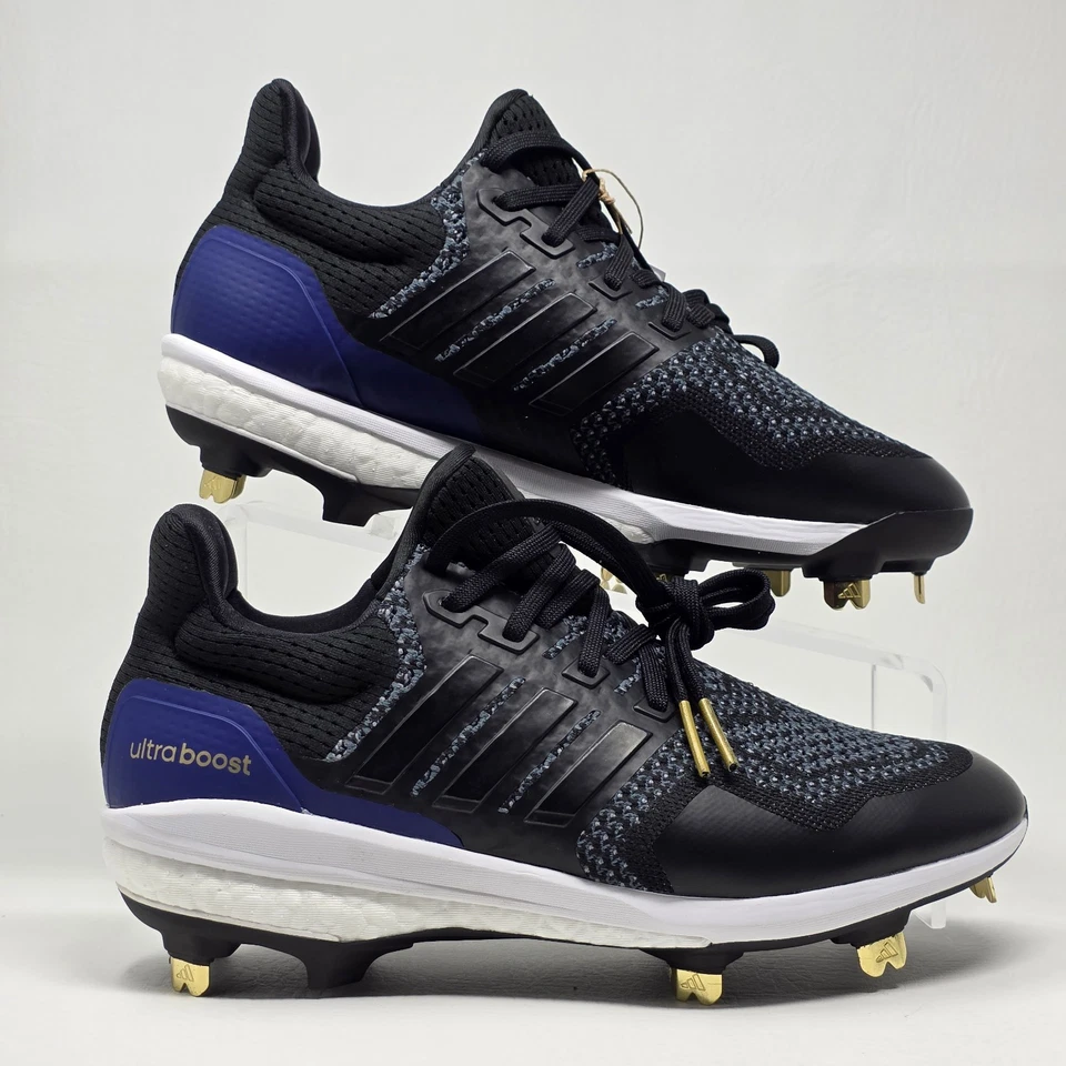 Adidas UltraBoost 1.0 ADN Negro Púrpura Metálico Béisbol IH5206 Hombres Talla 6 Nuevo Foto 2 de 4