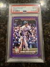 2024 Topps Update Shohei Ohtani #US123 Purple PSA 8 Japanese Born HR Record GOAT