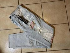 Amiri Men's Jeans W 36 in Blue Pink