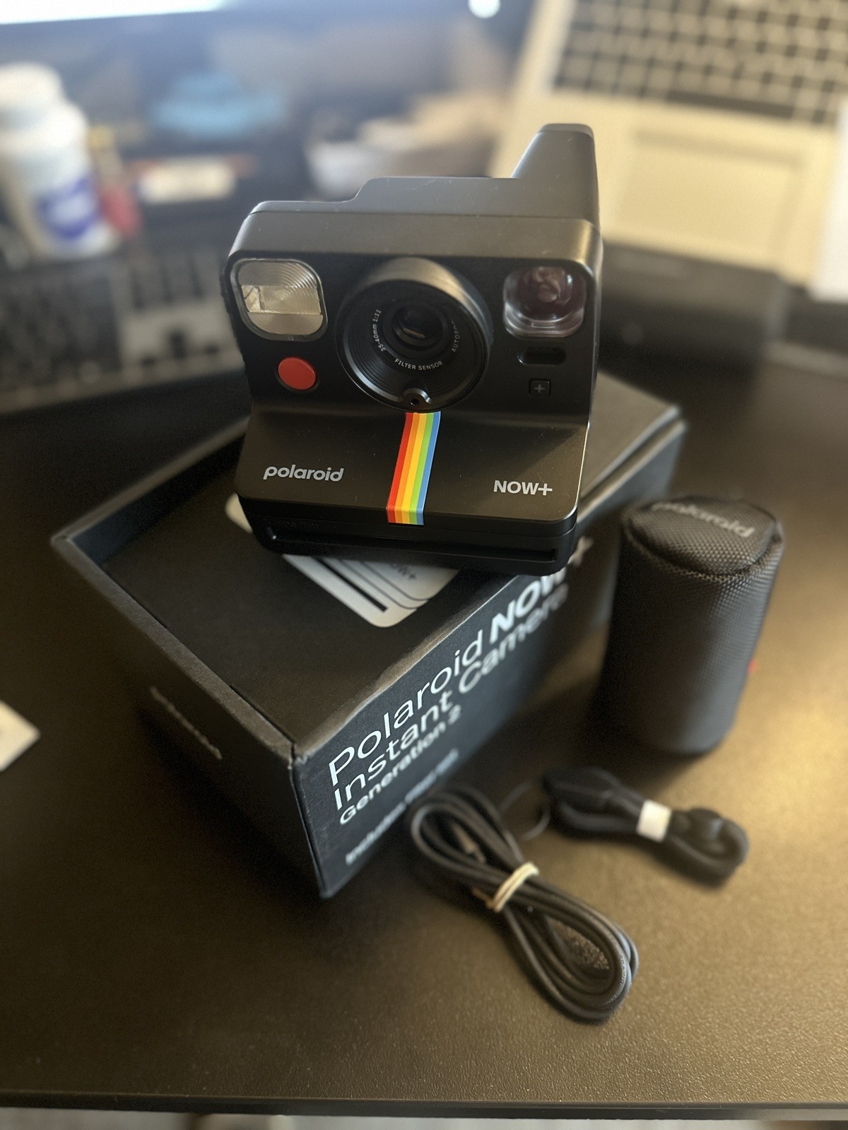 Polaroid Now+ Gen 2 Instant Camera - Black