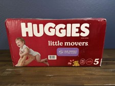 Huggies Little Movers Size 5 Diapers 92 Count Disney Baby Lion King