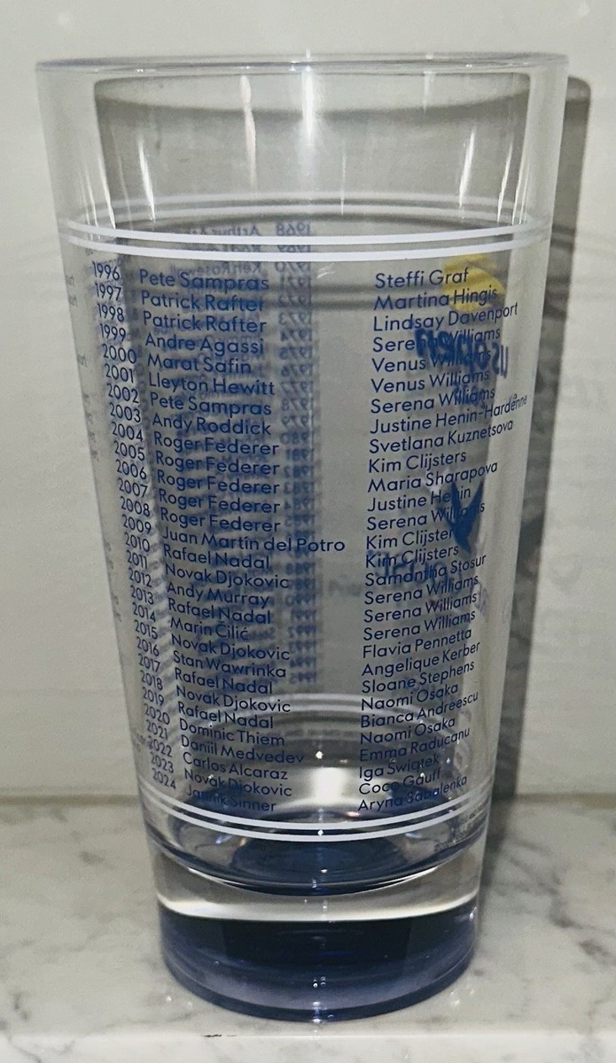 6 US Open 2025 Tennis Grey Goose Vodka Honey Deuce Plastic Tumbler