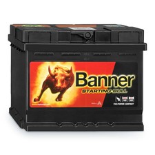 Banner 12V 62Ah Starting Bull Autobatterie 56219 ersetzt 60Ah 61Ah