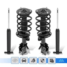 4X Front & Rear Struts Coil Assembly + Shock Absorbers for 2013-2020 Ford Fusion