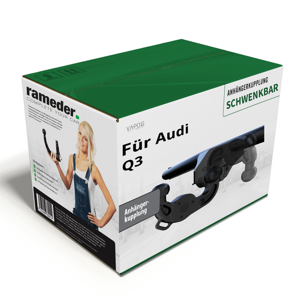 Vapos AnhäNgerkupplung Schwenkbar für Audi Q3 06.2018-Jetzt AHK-image