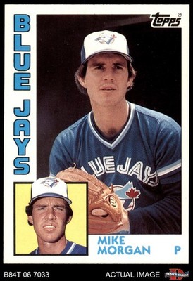 1984 Topps #423 Mike Morgan Blue Jays 8 - NM/MT