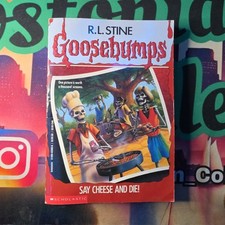 Goosebumps Say Cheese And Die! Unnumbered TRUE 1ST PRINT 1992 Very Good 1st/1st