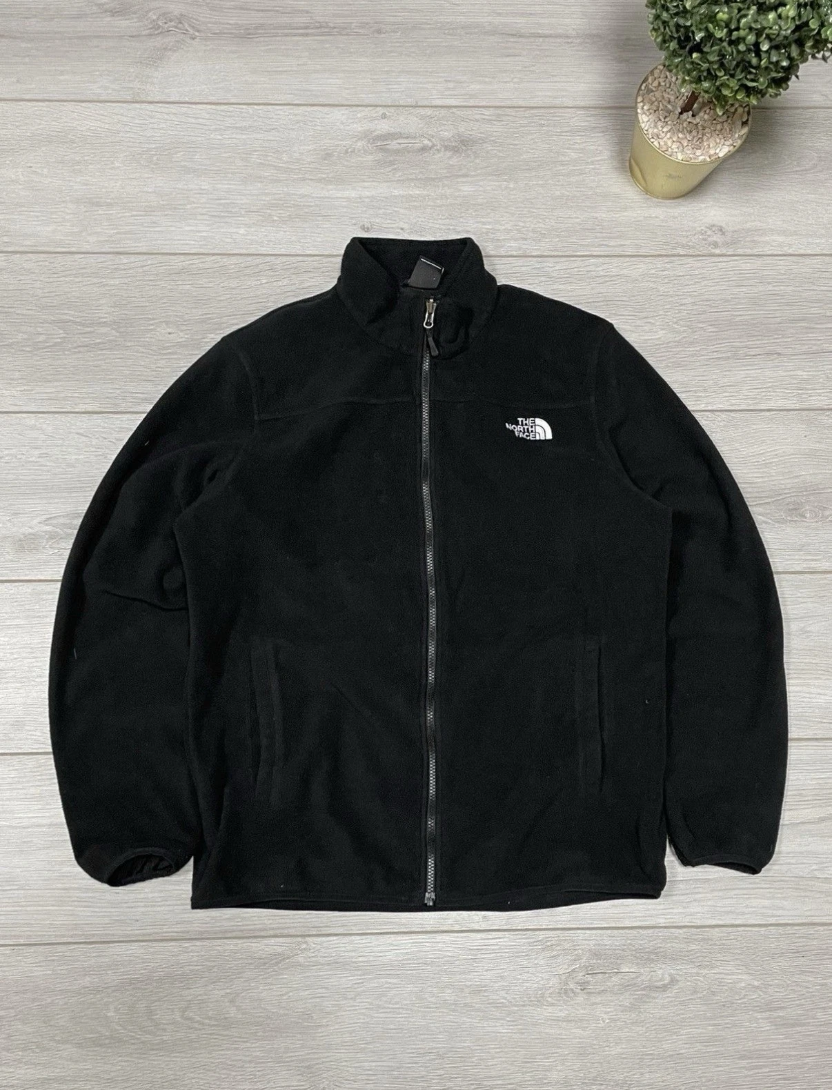 TNF The North Face Fleece zip L Size